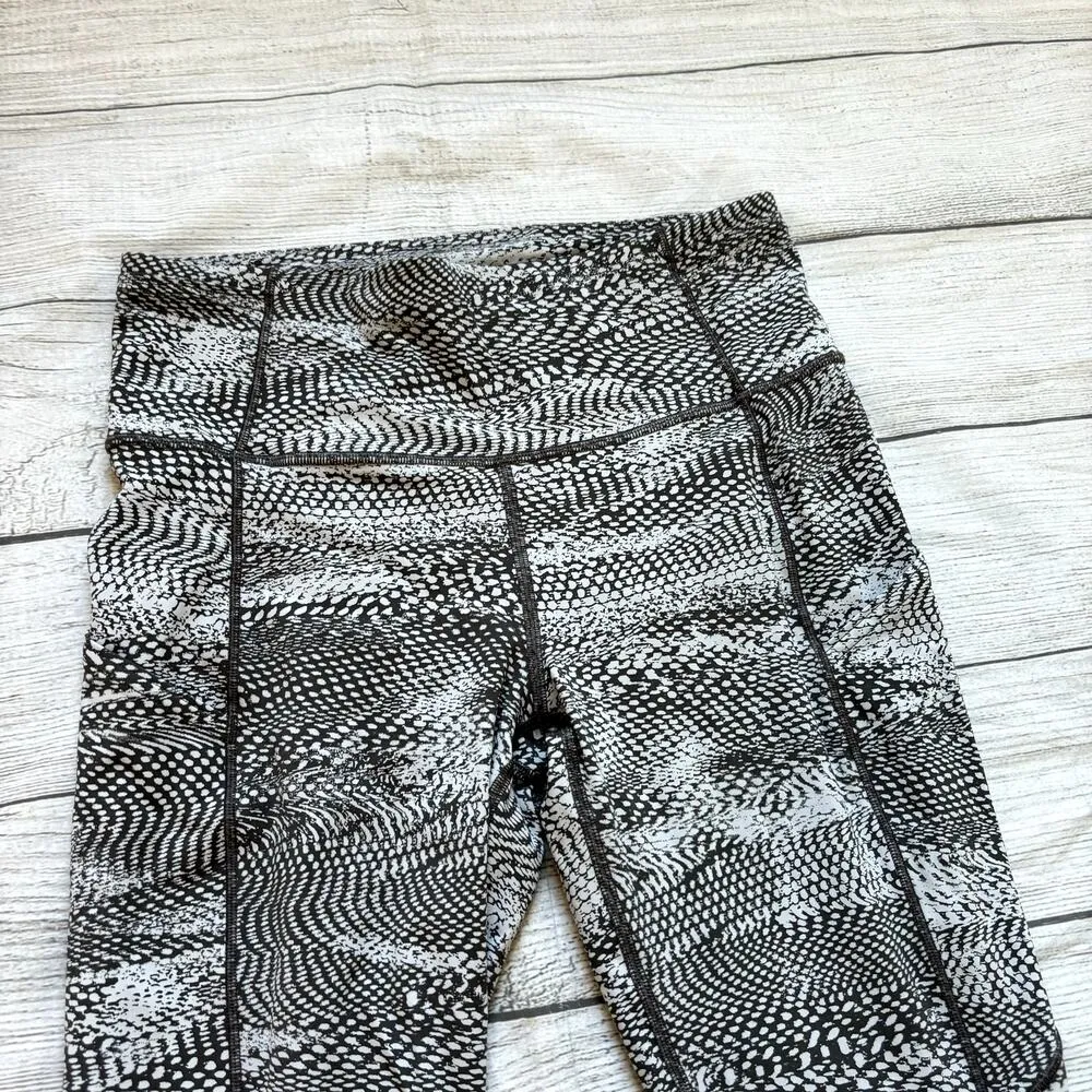 Lululemon Fast & Free 7/8 Tight II Nulux 25" Swerve Vapor Metal Grey Women 8 - Image 2