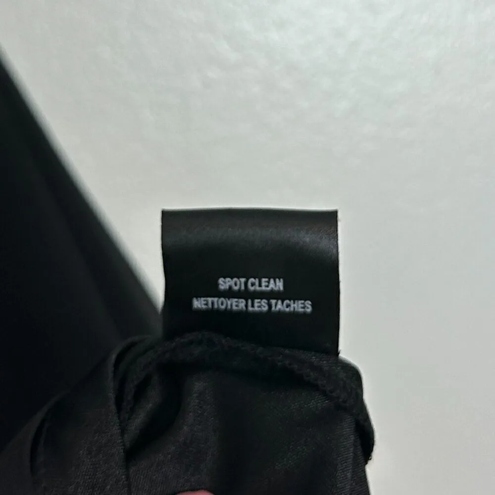 JEWEL Badgley Mischka Trapeze Dress with Beaded Trim in Black Size US 8 - Image 9