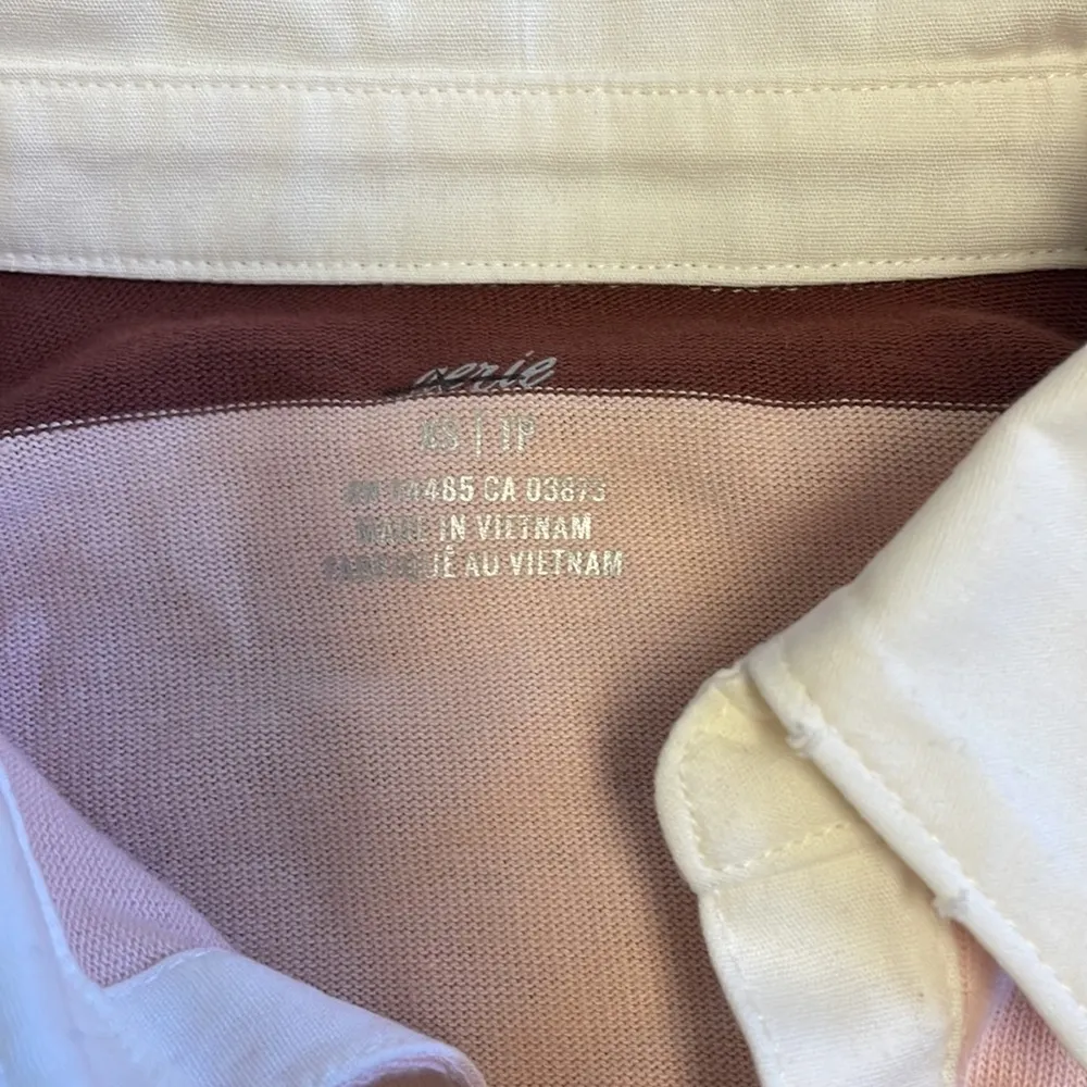 aerie cropped rugby style top - Image 2