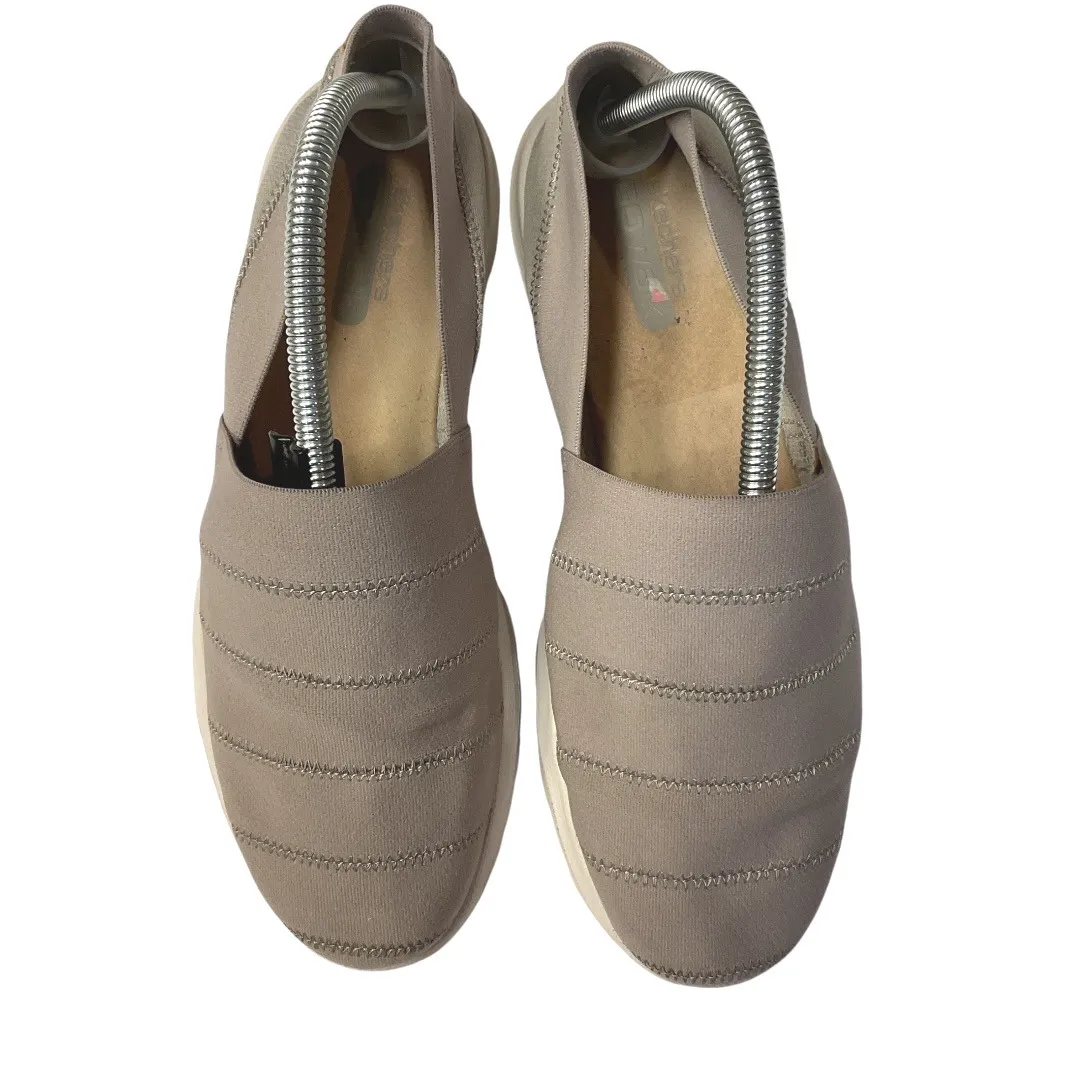 Skechers GOwalk Travel‎ Gracious Joy Size W9 Taupe Slip On Comfort - Image 3