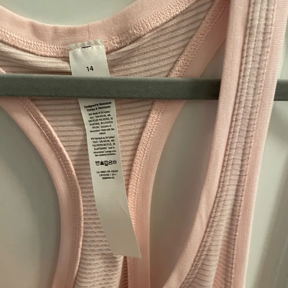 Lululemon Swiftly Tech Racerback Tank Top 2.0 *Race Length Strawberry Milkshake - Image 6