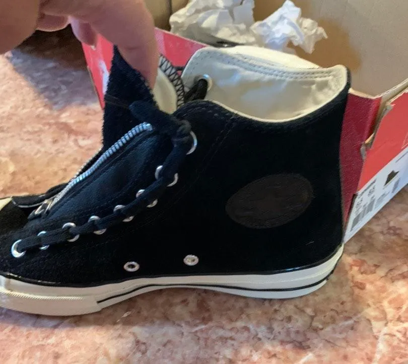 Converse Black Hi-Tops - Image 2