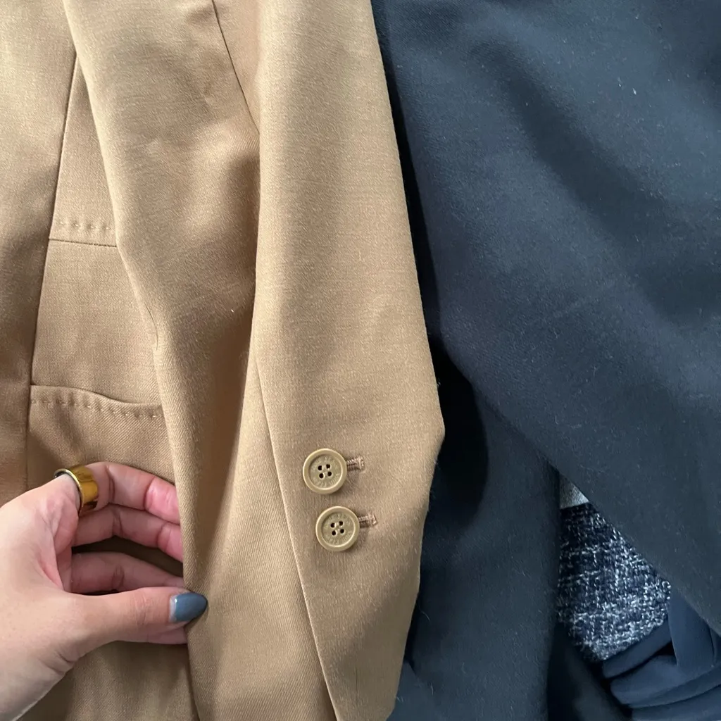 Anne Klein Tan Blazer - Image 8