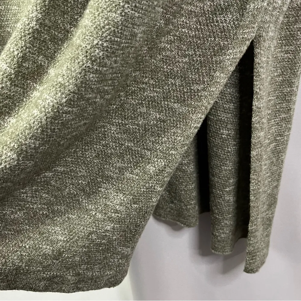 J. Jill Pure Jill Heather Green Short Sleeve Knit Mini Dress XL - Image 4