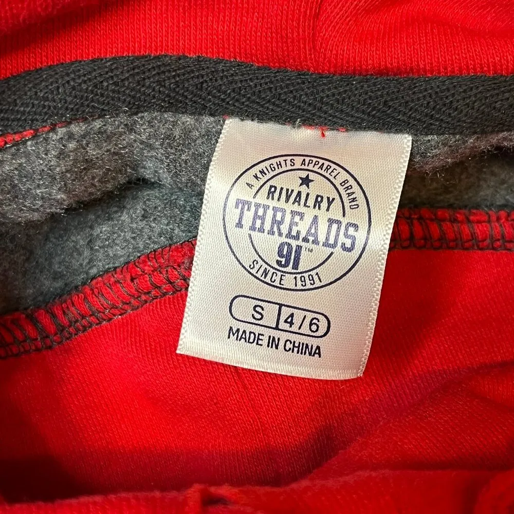 University of Wisconsin SZ S Womens Badgers Madison Turtleneck Sweatshirt Hoodie - Image 7