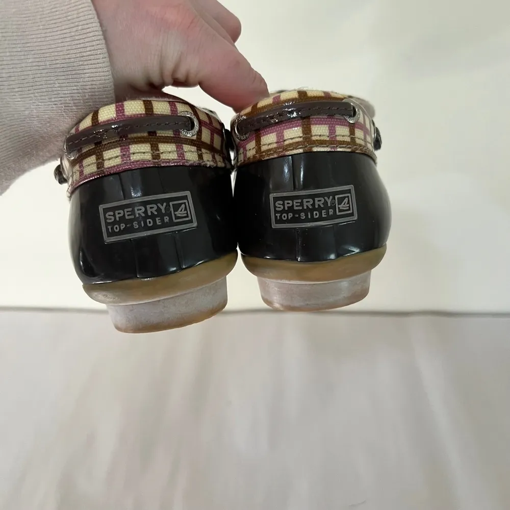 Sperry Top Sider Women's Saltwater 1-Eye Waterproof Rain Duck Sherpa Lined Boots - Image 7