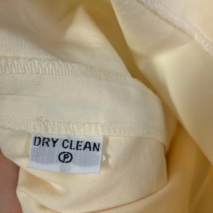 Tommy Bahama Vintage‎ Cotton Blend Pants Womens 8 High Rise cream Spring Beach - Image 12