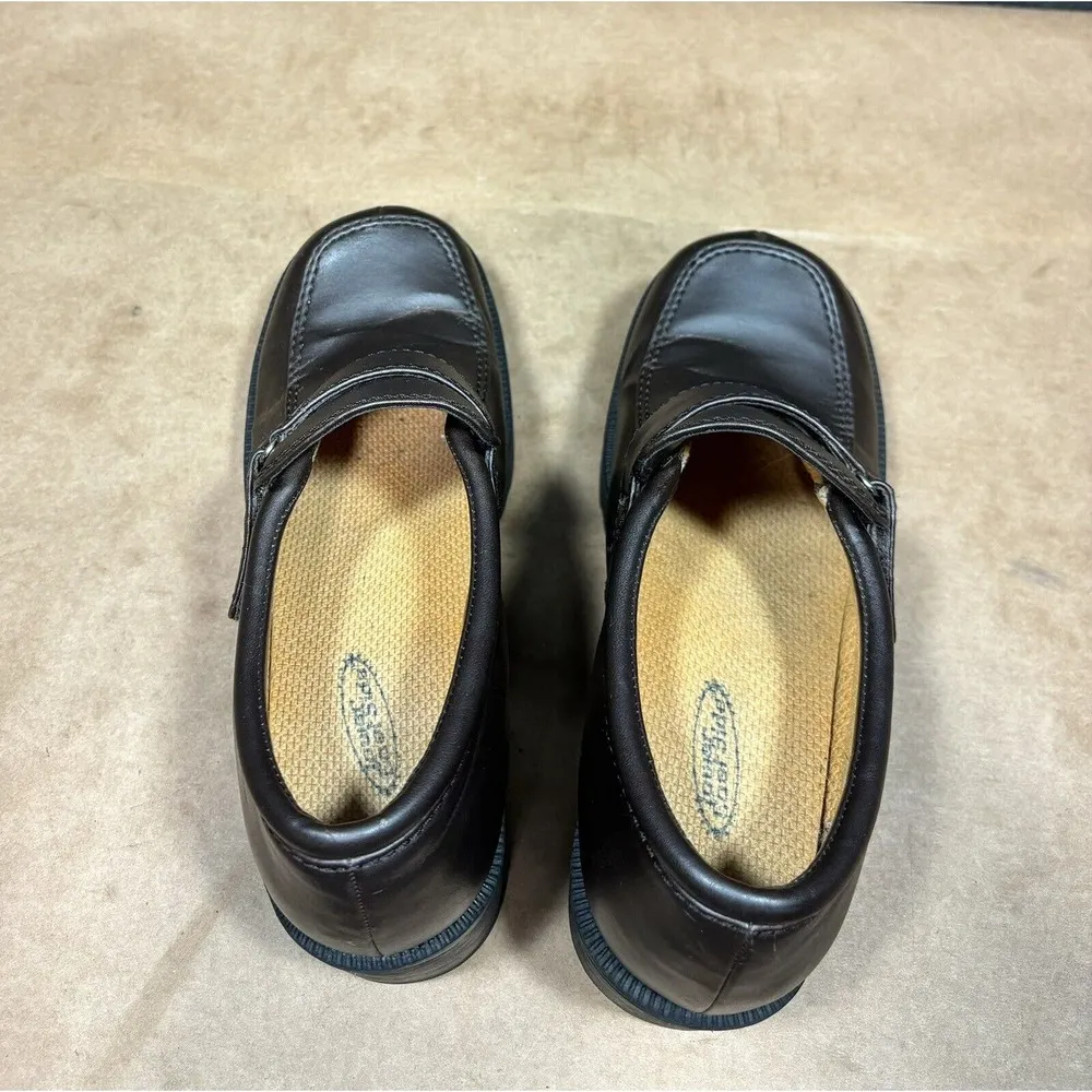 Lower East Side Vintage  Chunky Brown Y2K 90’s Platform Shoes Wmns Sz 7 - Image 10