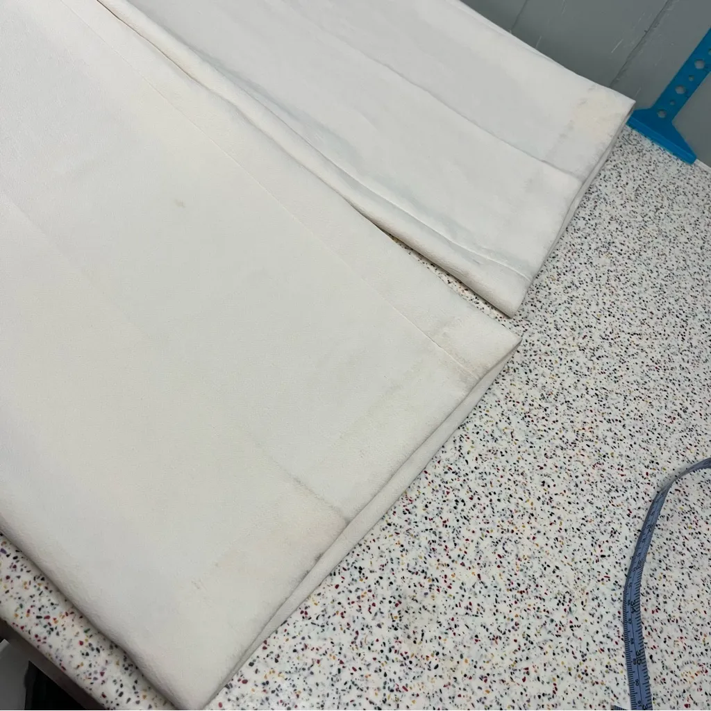 NWT Wilfred Pageturner Ivory Cross Front Halter Jumpsuit Japanese Crepe Womens 6 - Image 15