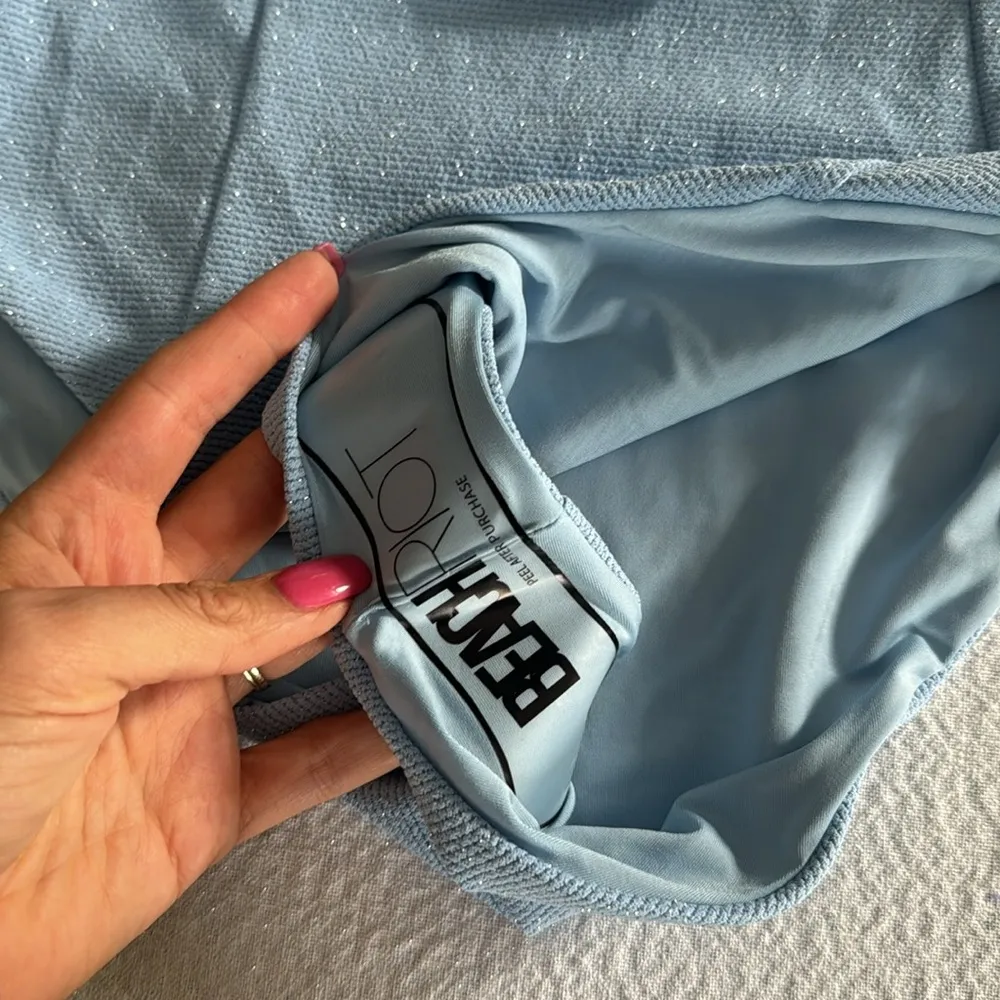 BEACH RIOT Sydney One Piece Denim Scrunch, BRAND NEW, Size Small, $168 - Image 12