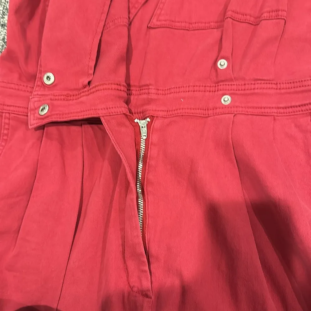 NWT Day and Moon Dark Red Gameday Romper Sz L Size L - Image 5