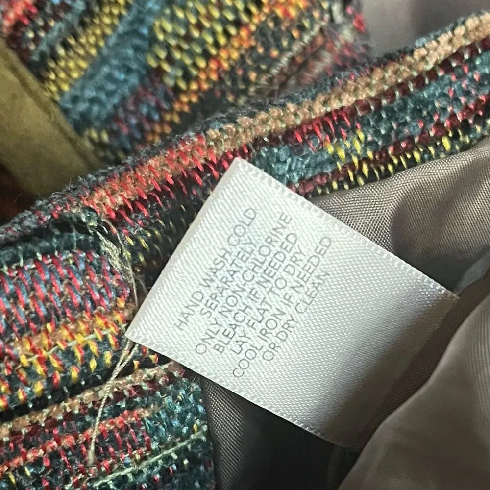 Christopher‎ & Banks Multi Color Vest Size Medium - Image 9