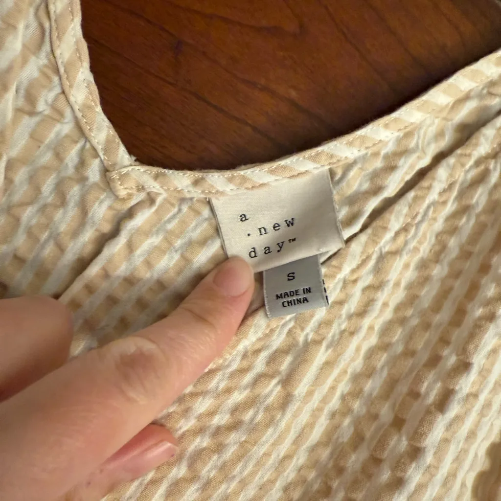 A New Day ‎ Striped Sleeveless Jumpsuit - Image 4