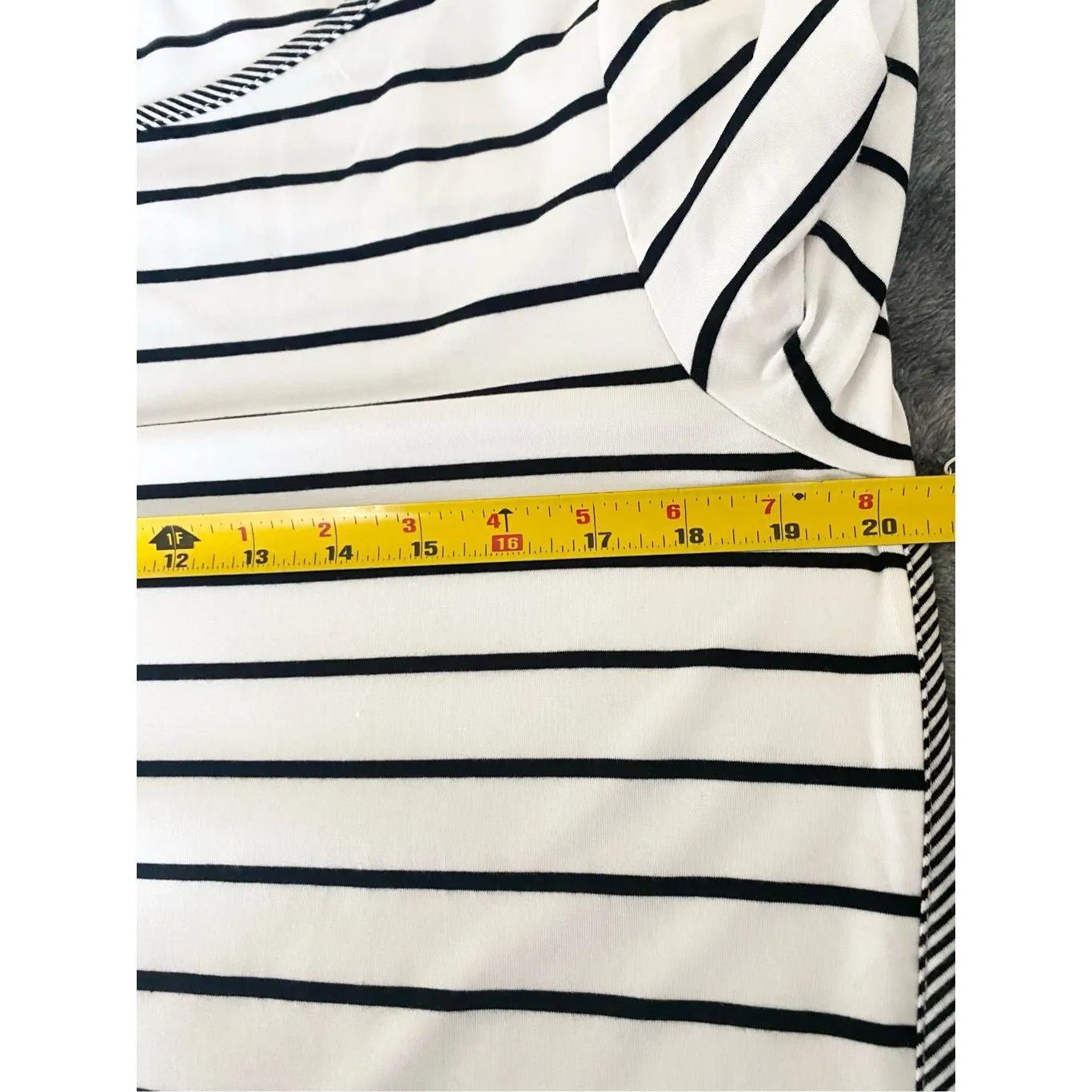 The Oprah Magazine Collection For Talbots Striped Long Sleeve Top Sz L - Image 10