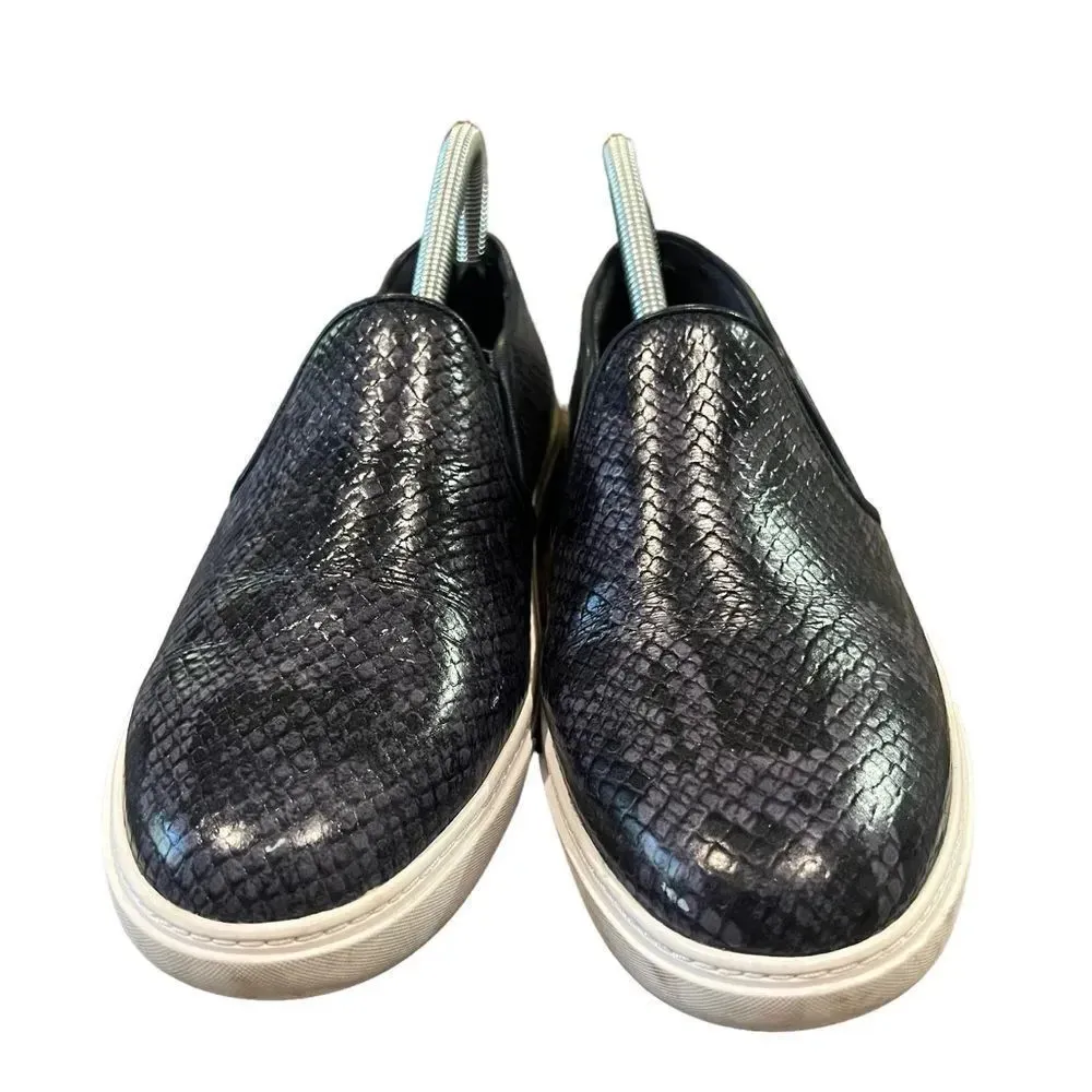 Cole Haan Grand OS Bowie Women’s Slip On Blue Snake Print Shoes‎ Size 8 - Image 2