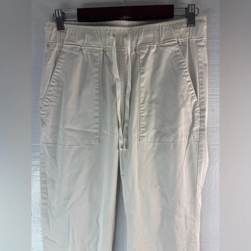 Buffalo S Cotton Off-White Cargo Joggers Pants - Image 3