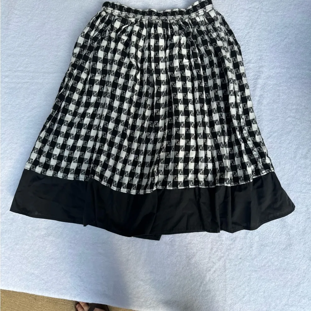 Vintage California connection, Inc Black and White Checkered A - Image 7