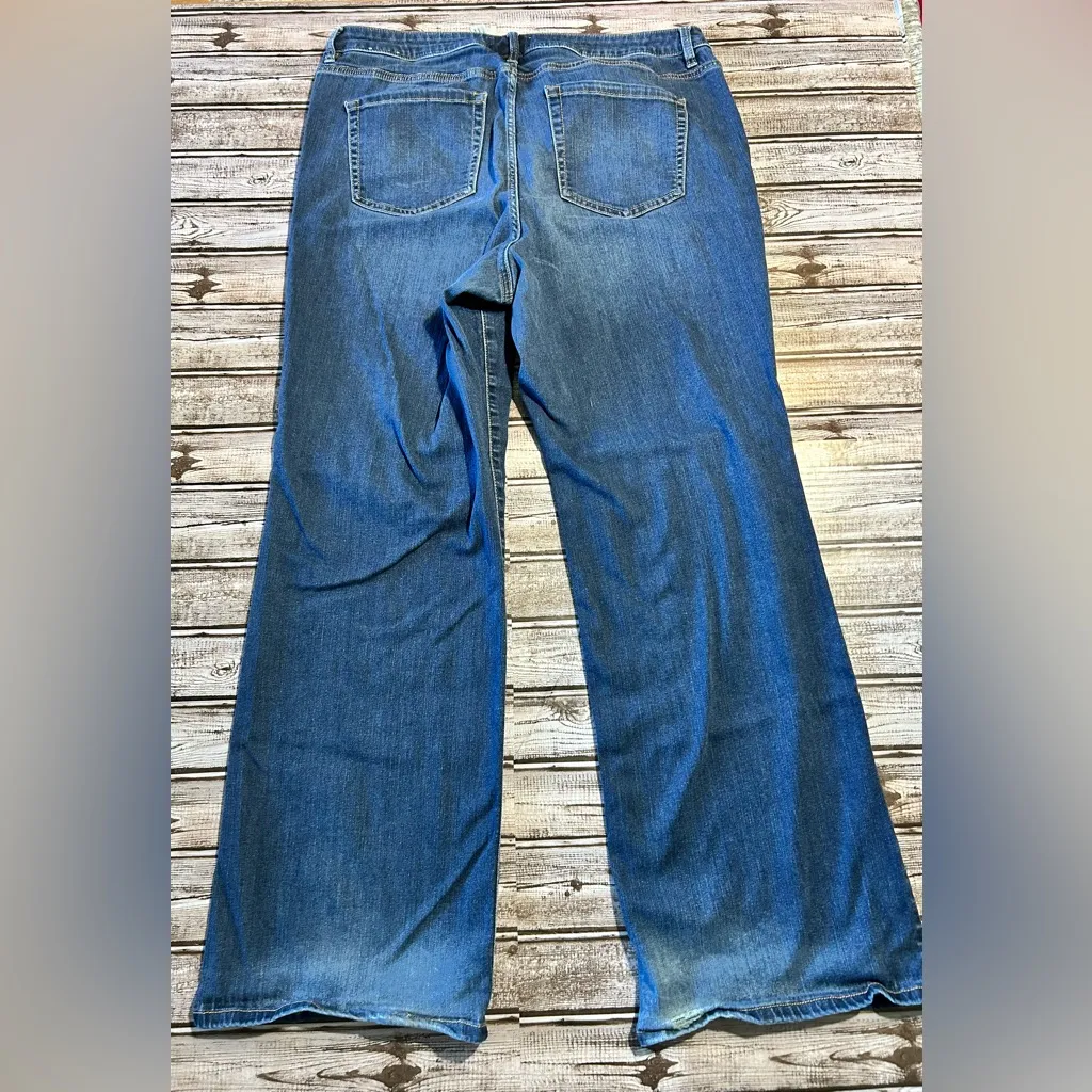 Lane Bryant Blue Flare Jeans - Image 2