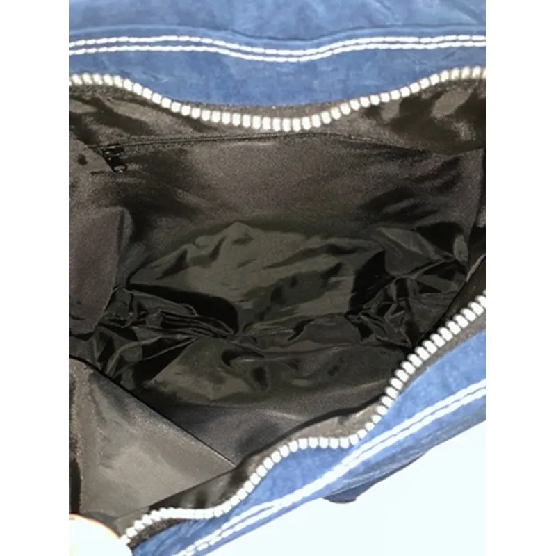 Kipling Madhouse Messenger Bag Navy Blue Unisex Adjustable Strap - Image 5