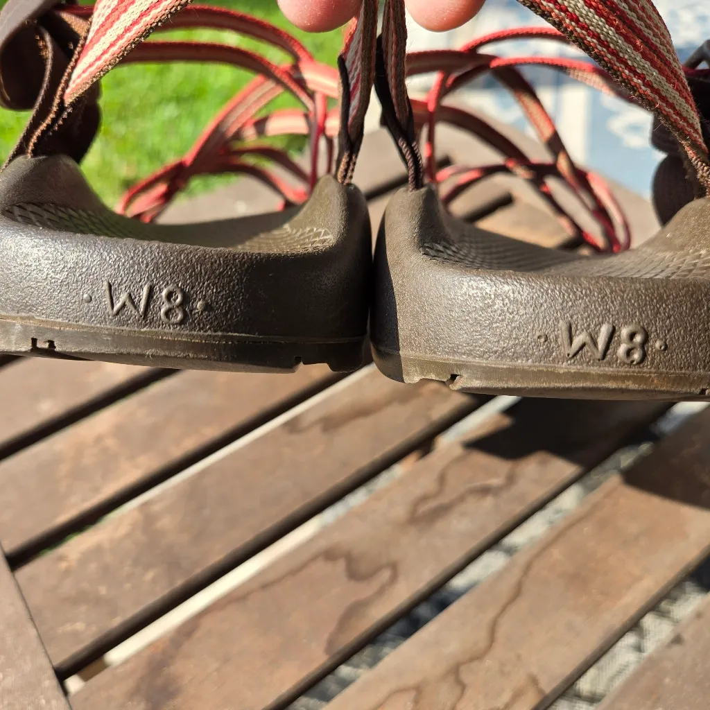 Chaco sandals Rust Colored 8 - Image 4