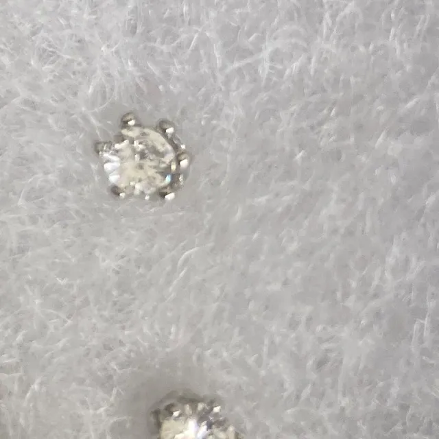 Antian Accessories™ 3 Pair Earring Set Pearl Hoops Star Zircon Studs CZ Silver - Image 3