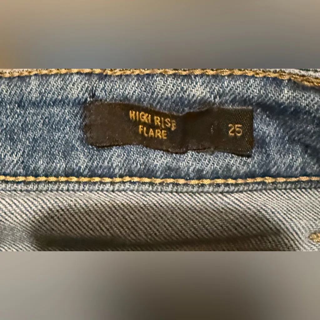 Lee High Rise Flare Jeans - Image 4