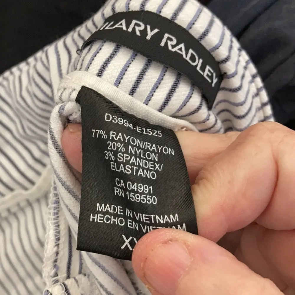 Ladies’ Hilary Radley Shorts (XXL) - Image 4