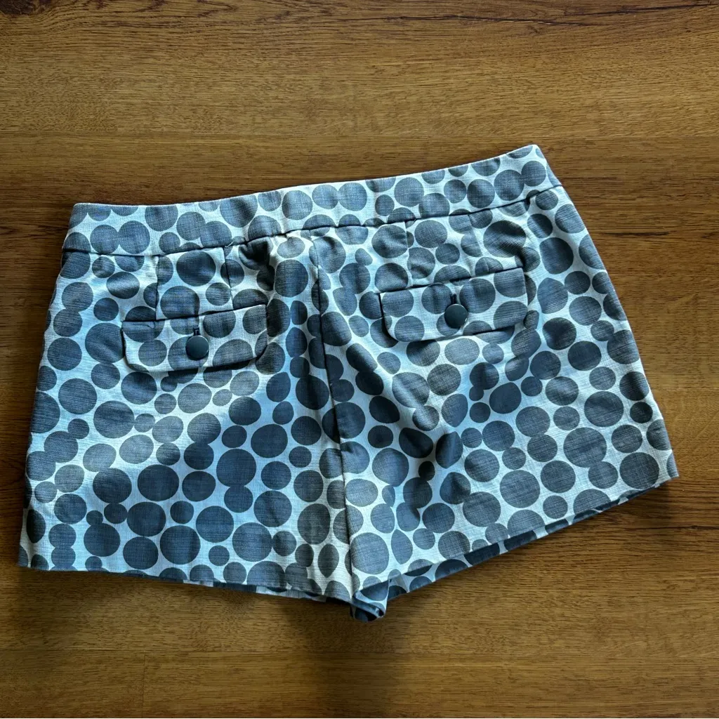 J. Crew Gray Polka Dot Women's Shorts - Image 2