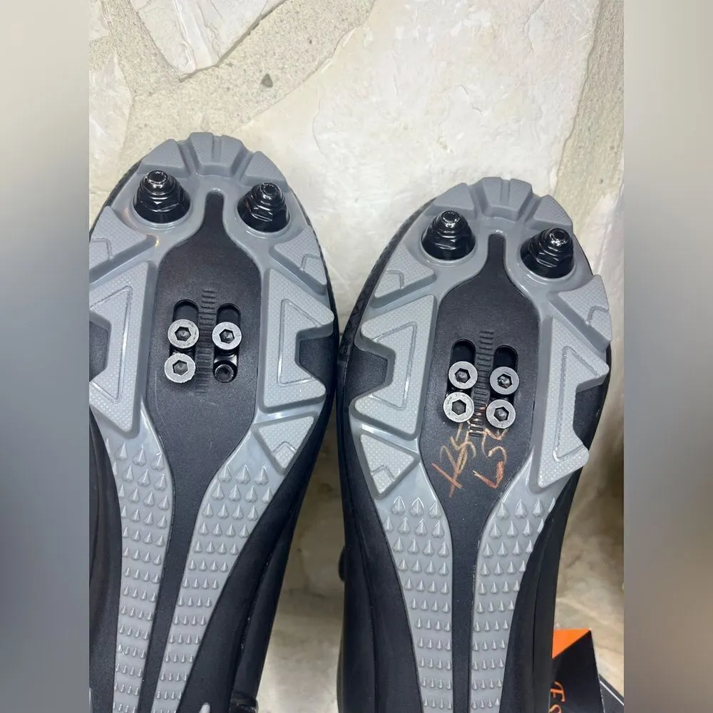 Espezz black cycling shoes sz 9 Black - Image 8