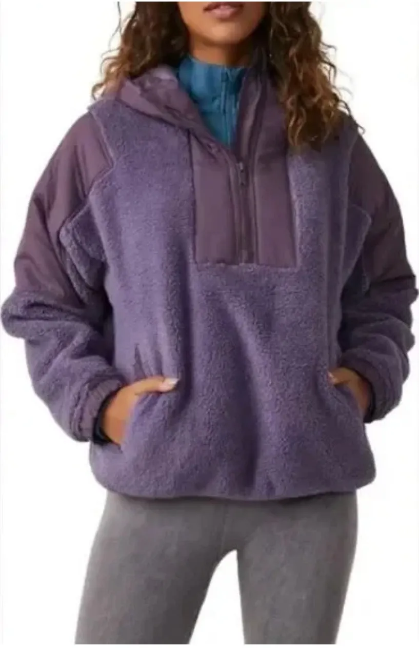 Free People Movement Lead the Pack Pulliver M Purple Size M - Image 1