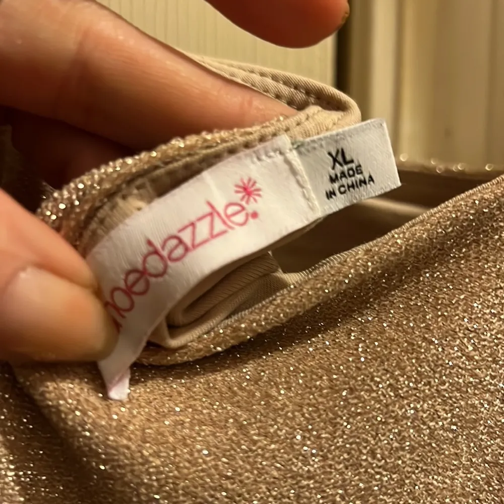 JustFab Gold Romper - Image 4