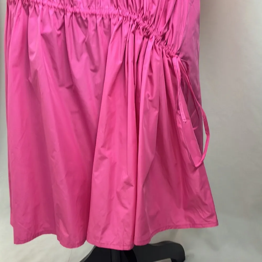 Future Collective hot pink puff sleeve dress woman’s size large - Image 5