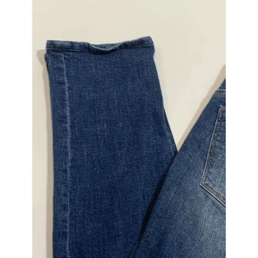 Democracy Womens Denim Jeans Low Rise Distressed Blue Size 6 - Image 4