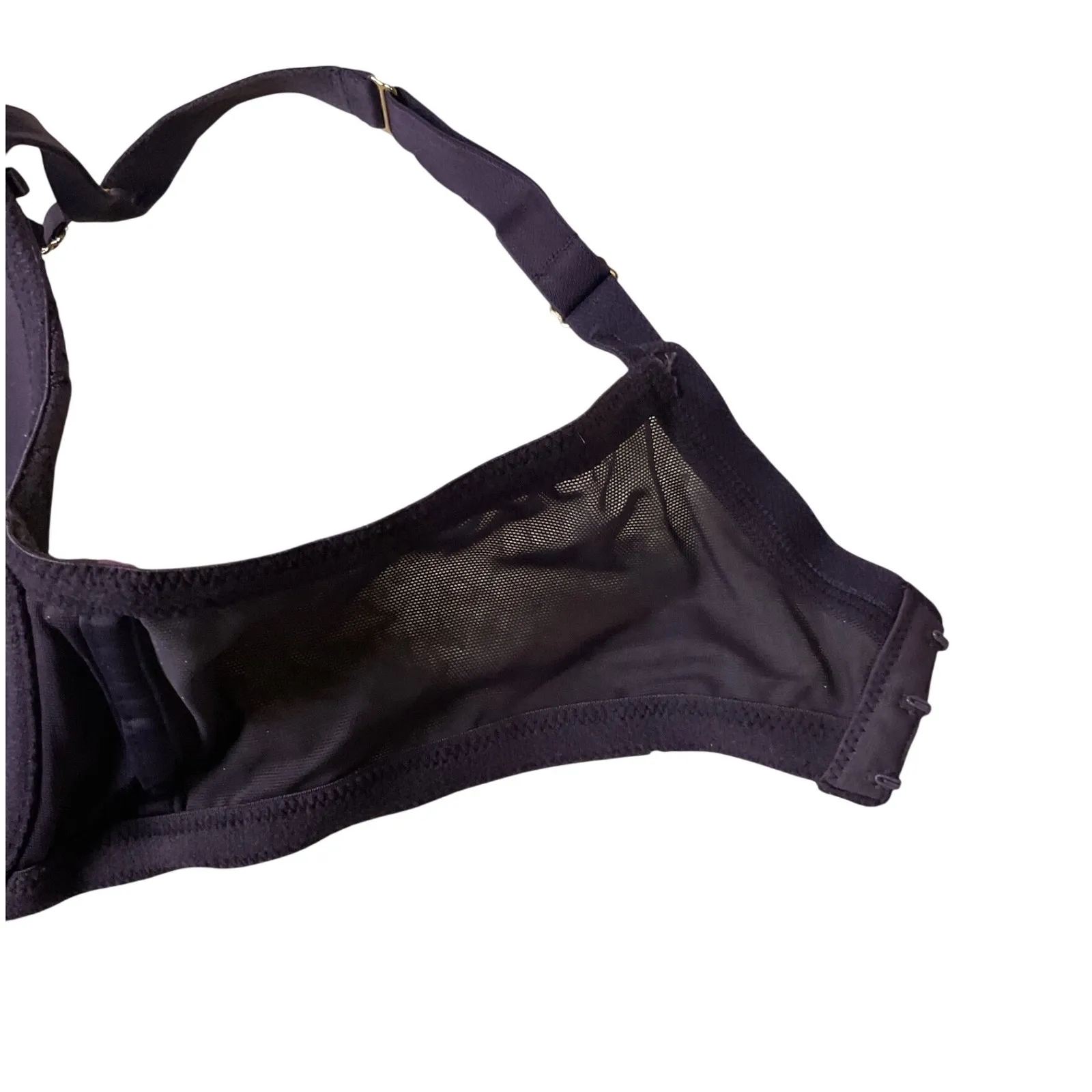 Cacique Boost Strappy Cage Front Sexy Padded Underwire Balconette Bra Size 40DD - Image 6