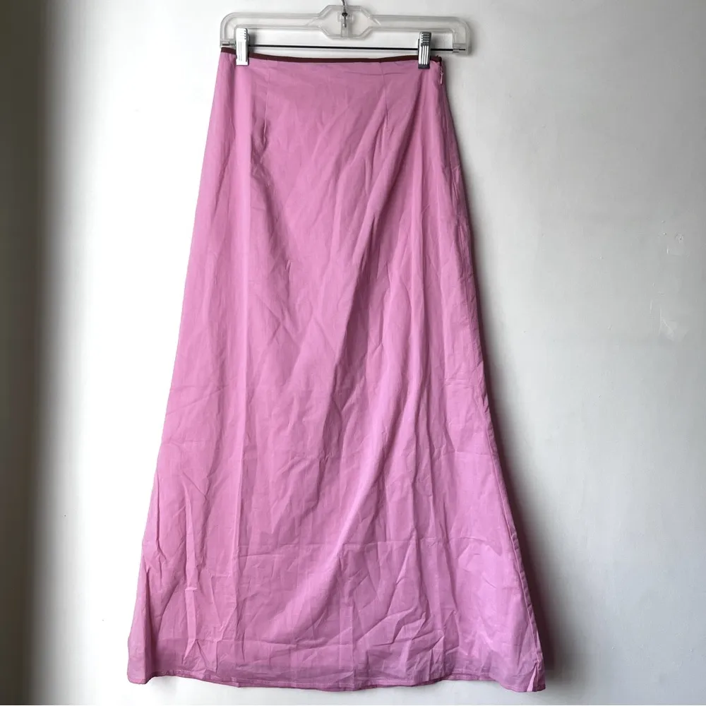 Petal & Pup Willow Pink Maxi Skirt XS - Image 6