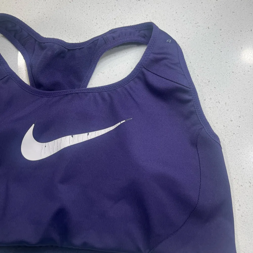 Nike Women's‎ Deep Purple Swim Top - Image 4