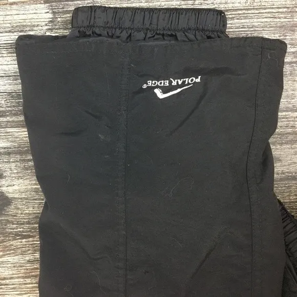 Polar Edge Women's Black Nylon Winter Ski Snowboard Pants S - Image 4