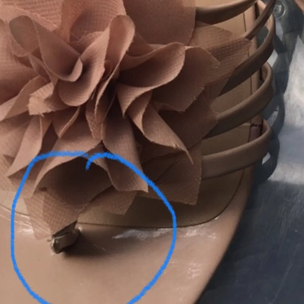 Nine&Co Cream/Beige Heel size 9 - Image 6