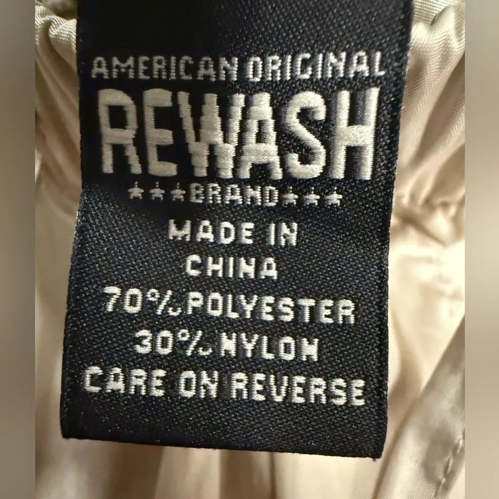 Rewash Women's Cream Cargo Pants - Image 10