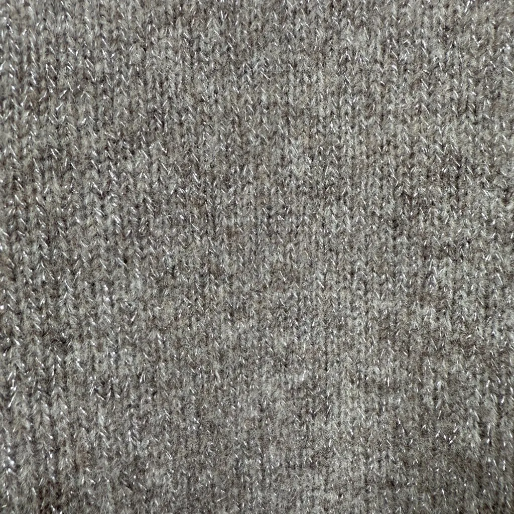 All Saints Wool Turtleneck Sweater Pullover Women's Small Gray Silver Soft NWOT - Image 12