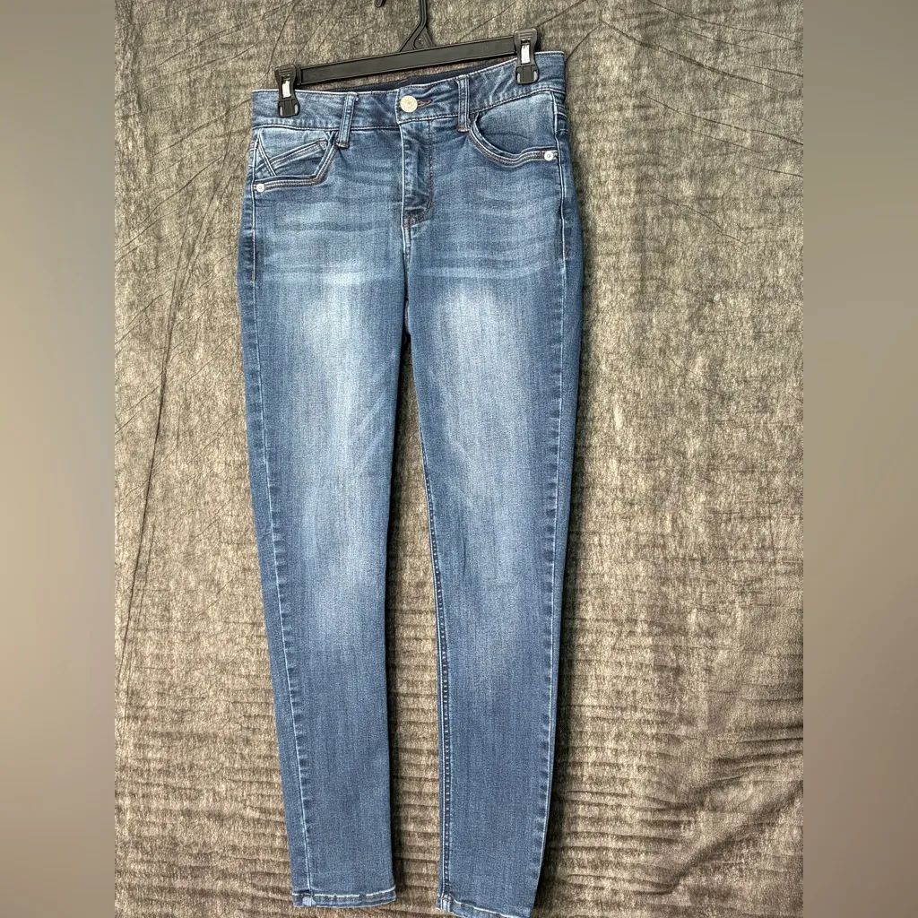Gibson Latimer Blue Skinny Jeans Size 4 Stretch Denim(A260) - Image 2