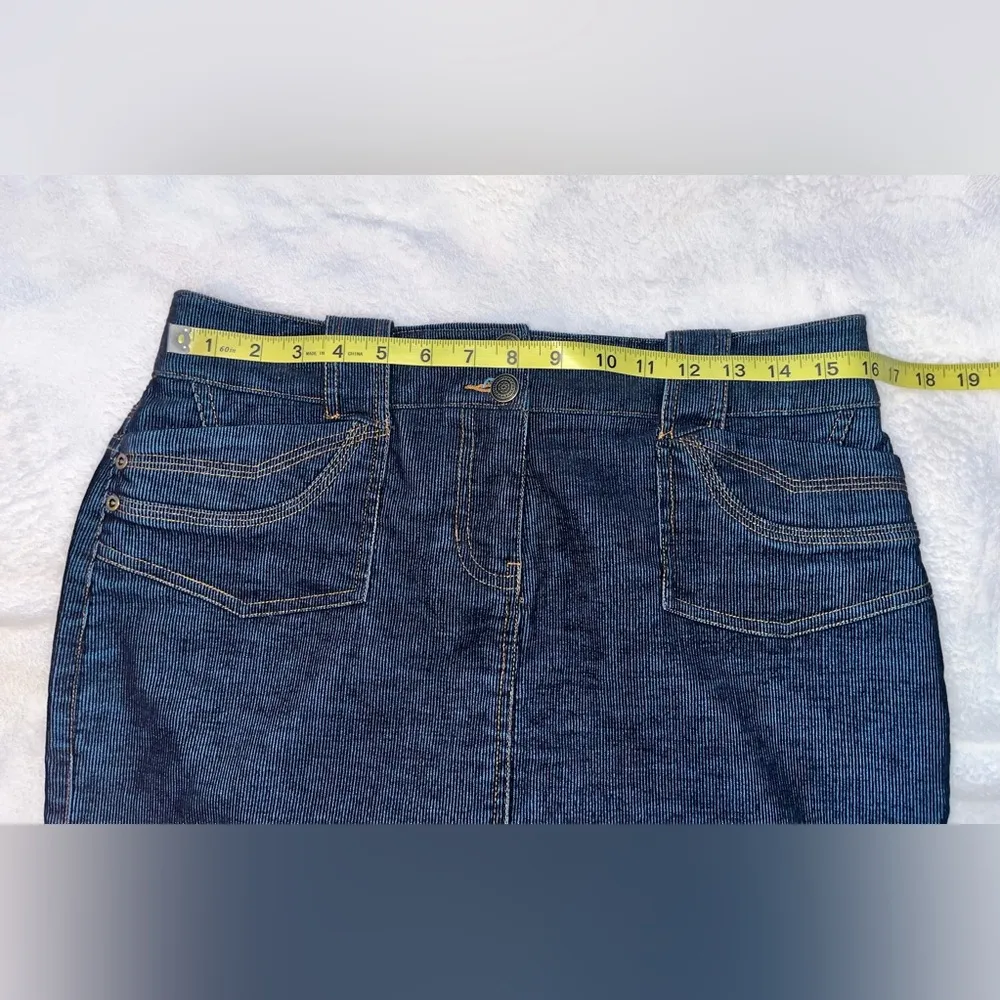 Boston Proper Corduroy Mini Skirt sz 8 - Image 6