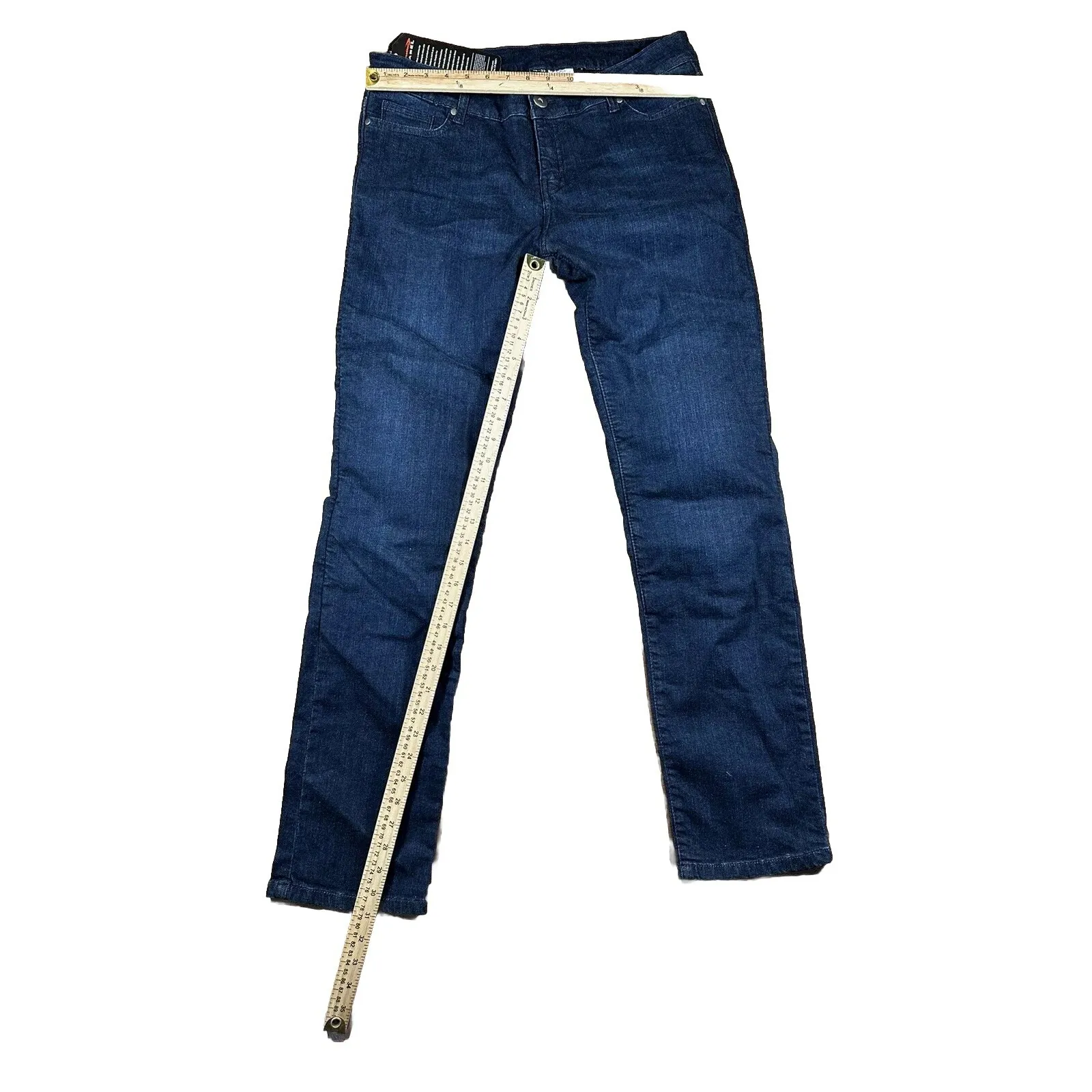Moto Nation Apparel‎ Woman's Fuego Aramid Jeans Size 14 x 32 Blue - Image 4