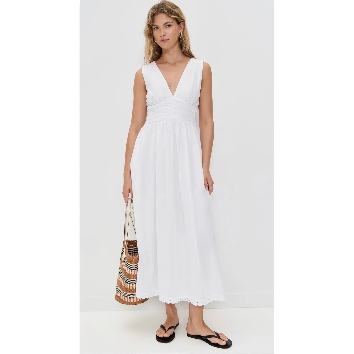 New! Favorite Daughter The Eyes Only‎ For You Dress White Sz 4 $248 - Image 4