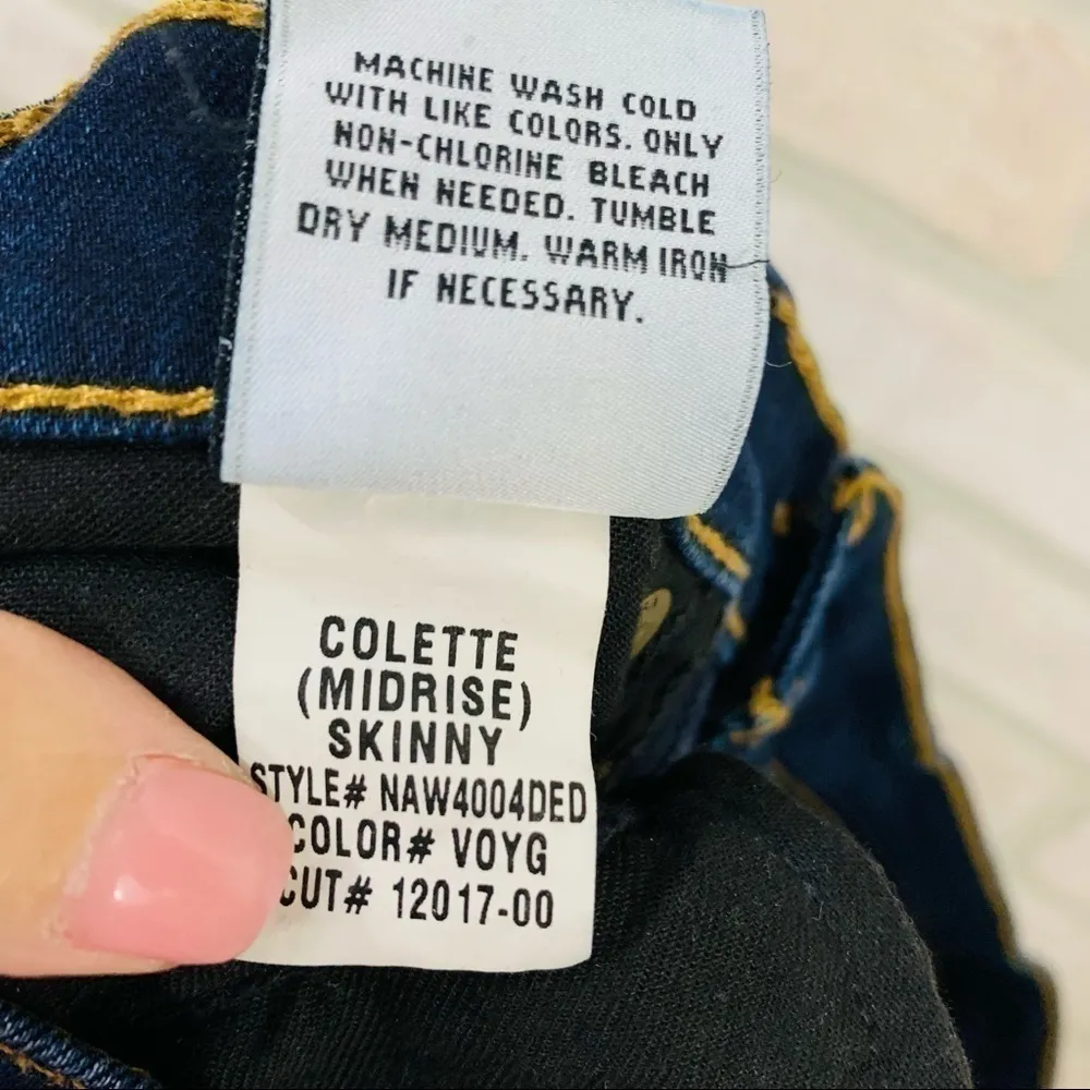 Hudson Colette Midrise Skinny Jeans in Voyager Wash Size 27 - Image 12