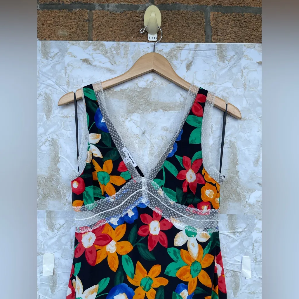 Pretty Garbage TAKE ME TO RIO DRESS size medium Red - Image 6