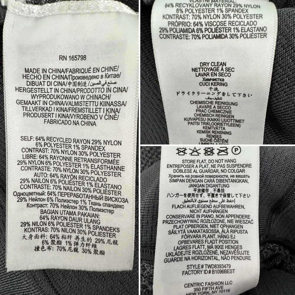 Herve Leger Textured Sheer Bustier Halter Gown Bandage Dress Silver Gray size L - Image 11