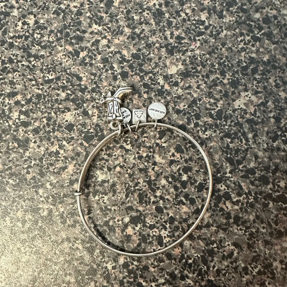 Alex and Ani Cowboy Boot Bangle bracelet - Image 2