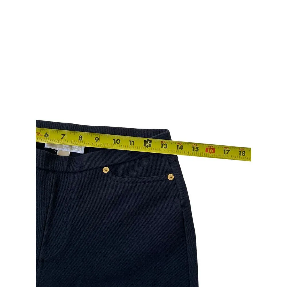 Michael Kors Blue High Rise Leggings Women Size Small | 58-3 - Image 6