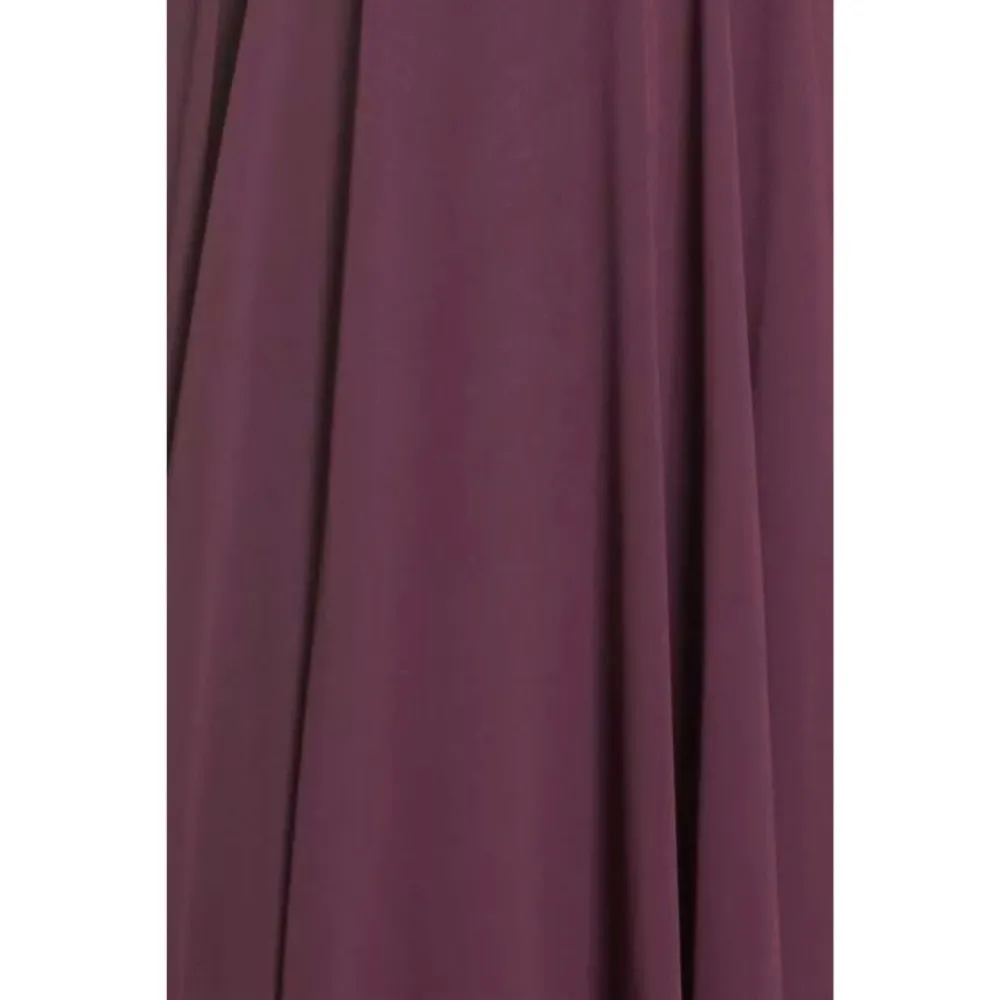 Jenny Yoo Inesse Chiffon V-Neck Strap Gown - Image 5